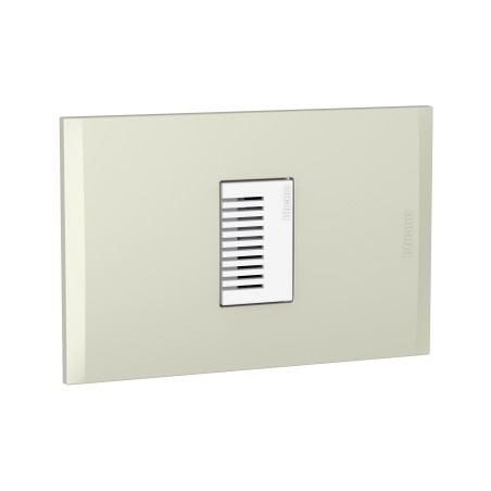 Placa Armada C/Zumbador 230VAC Blanco PL1P Perla