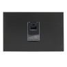 Placa Armada C/Toma RJ45 CAT6 Antracita PL1P Black