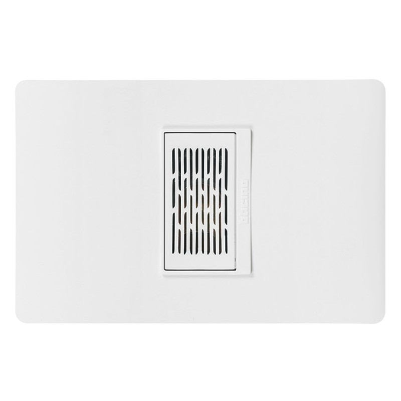 Placa Armada Simple C/Zumbador 230V Blanco
