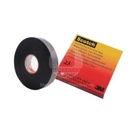 Cinta Aislante de Goma 23 Autofundente 3/4'' x 9.2 mt 3M