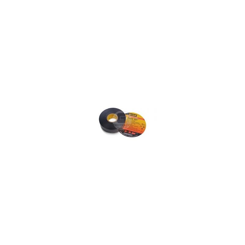Cinta 33+ 3M Super V. Negra 3/4 x 20 MTS