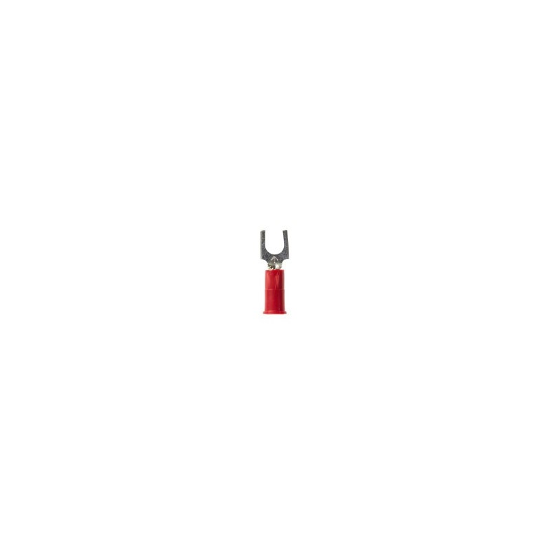 Terminal Horquila MVU18-6FB/X 18-22 AWG C/Aislacion 3.8 mm