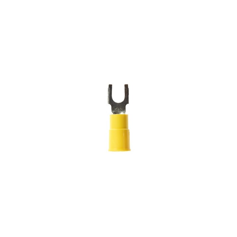 Terminal Horquilla MV10-8FBX 10-12 AWG C/Aislacion 4.4 mm