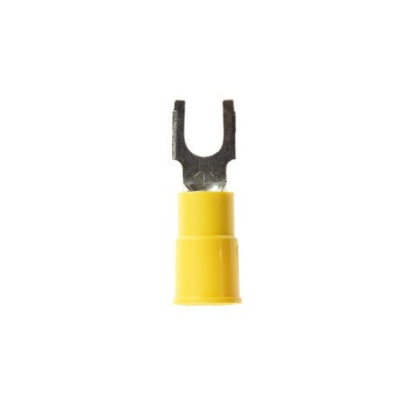 Terminal Horquilla MV10-8FBX 10-12 AWG C/Aislacion 4.4 mm