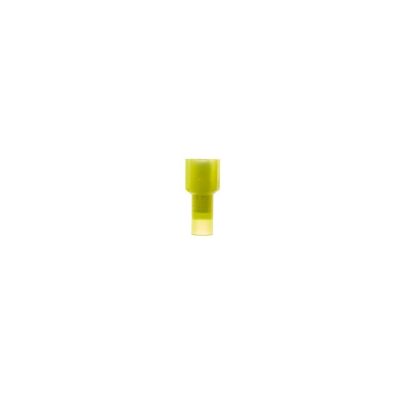 Terminal Macho MNU10-250DMI 10-12 AWG C/Aislacion 6.35 mm