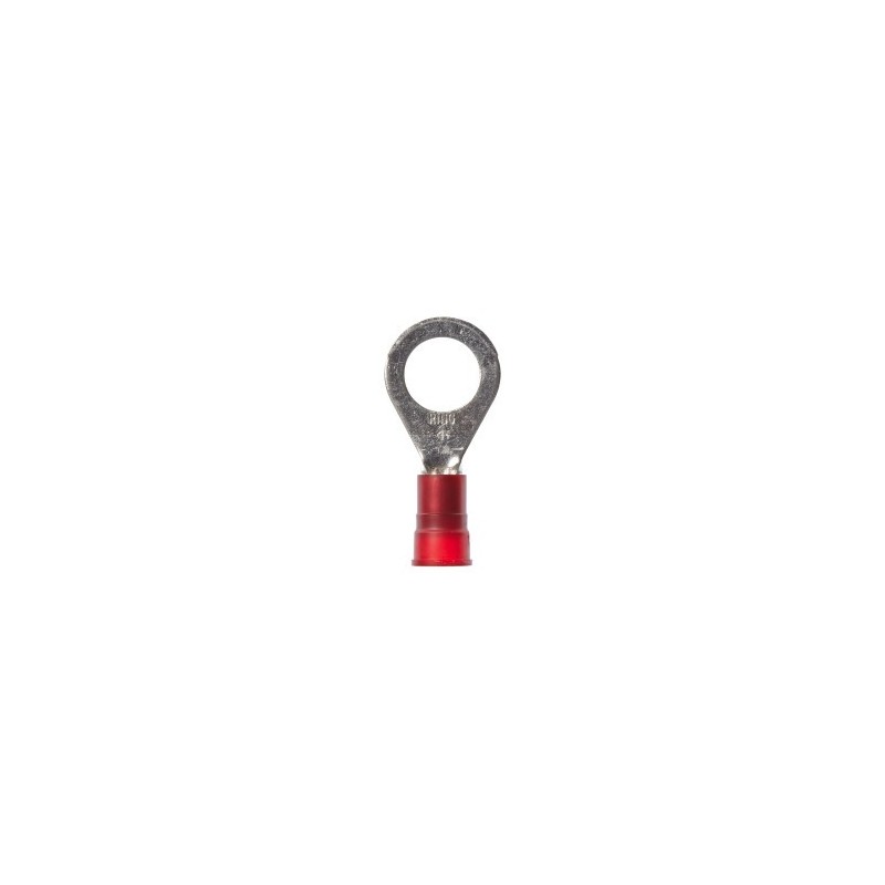 Terminal Ojo MN8-14R/SS 8 AWG C/Aislacion 6.7 mm