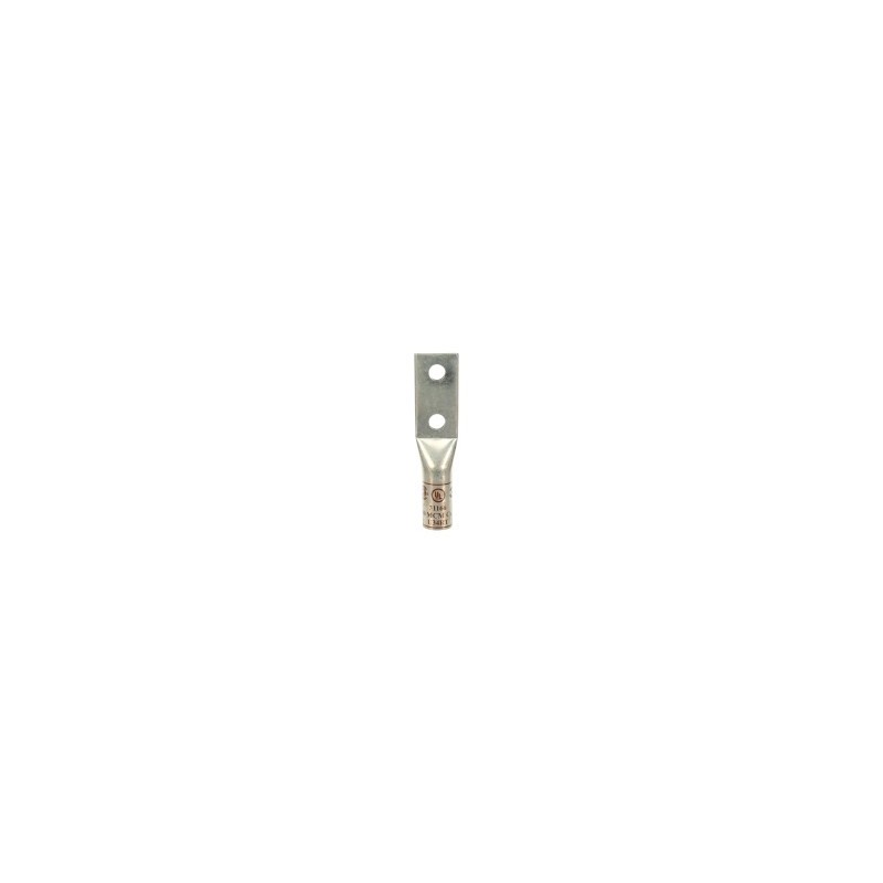 Terminal 31129 Cobre Estañado Barra Larga 1 AWG (2 Perforaciones 12.70 mm)