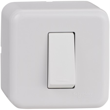 Casquete Armado C/Pulsador Blanco Schneider