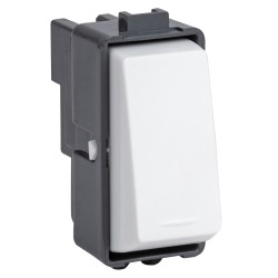 Pulsador 10A 250V Blanco