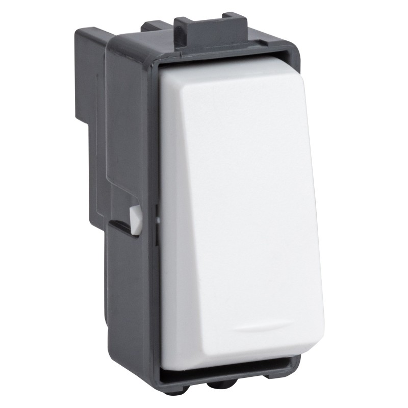 Pulsador 10A 250V Blanco