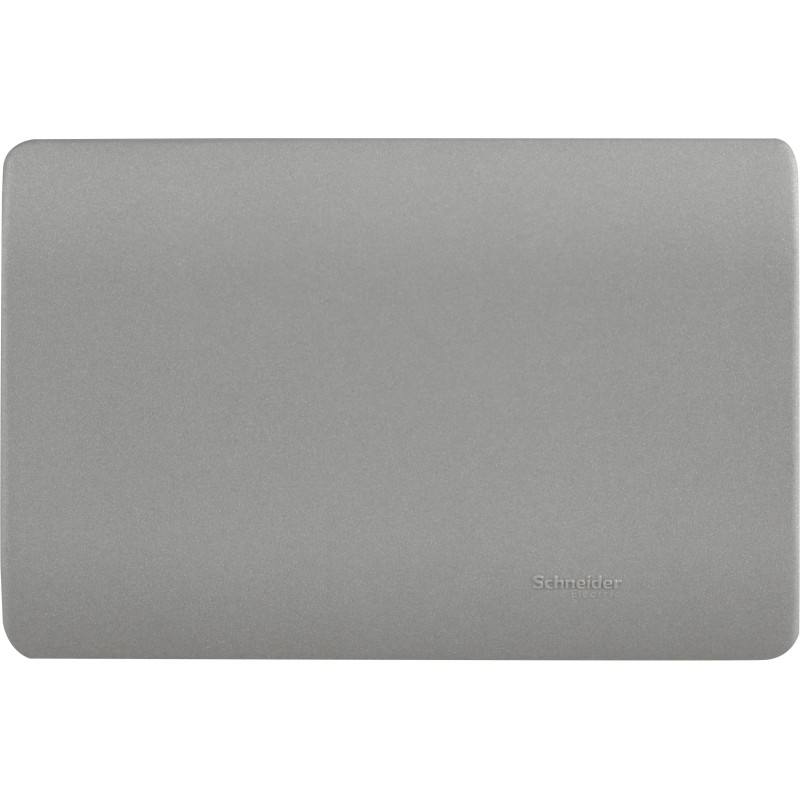 Placa Ciega C/Soporte Níquel