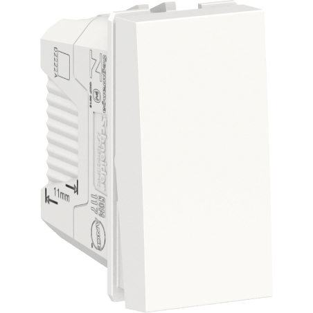 Interruptor 9/12 16A 250V Blanco Schneider
