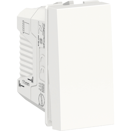 Interruptor 9/24 16A 250V Blanco Schneider