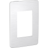 Placa 3 Modulos Al/Alu Cosmic Grey Schneider