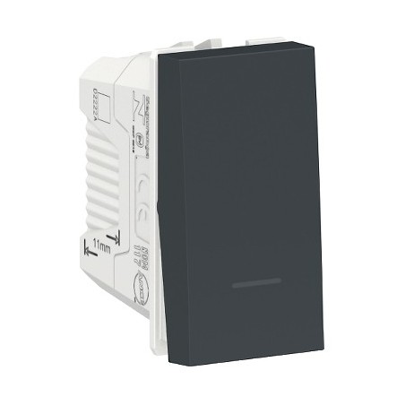 Interruptor 9/24 16A 250V Grey Schneider