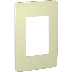 Placa 3 Modulos Blanca...