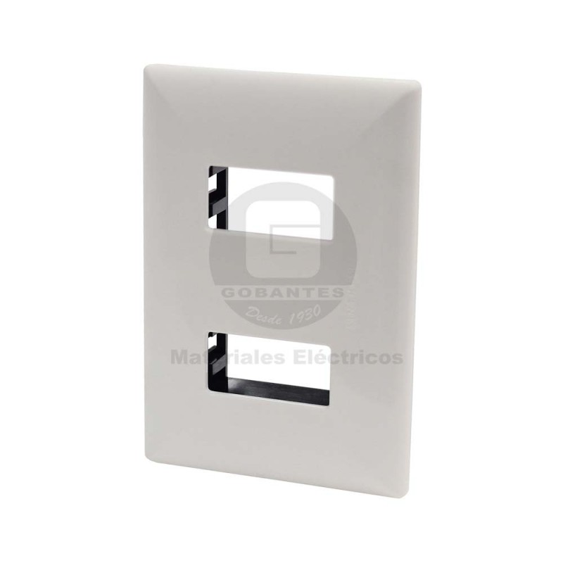 Placa 2 Modulos Sinthesi 17 Blanco