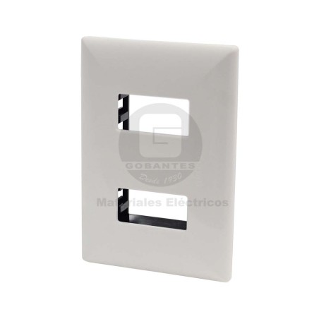 Placa 2 Modulos Sinthesi 17 Blanco