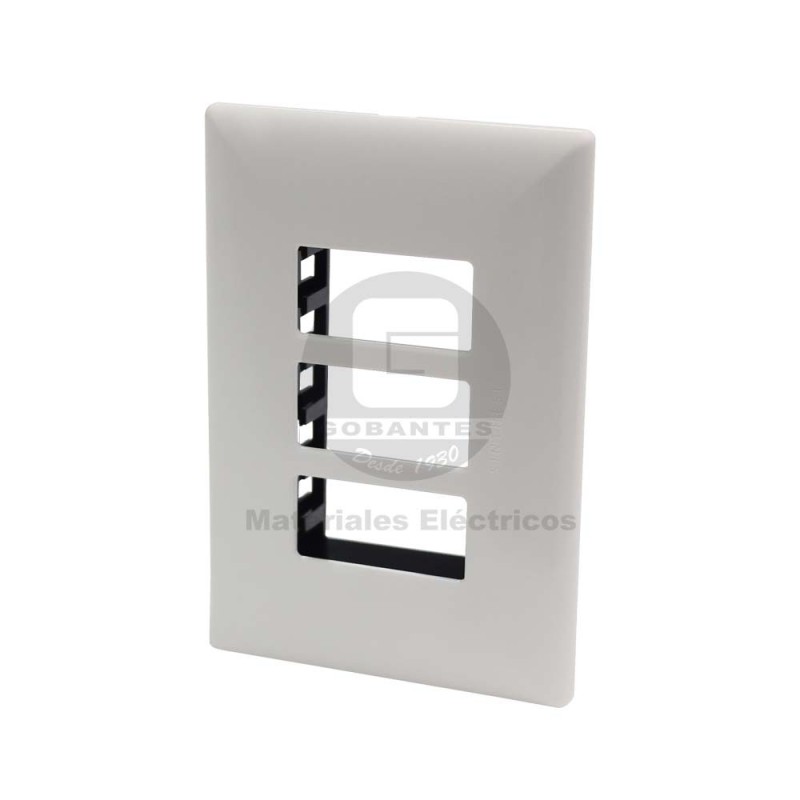 Placa 3 Modulos Sinthesi 17 Blanco
