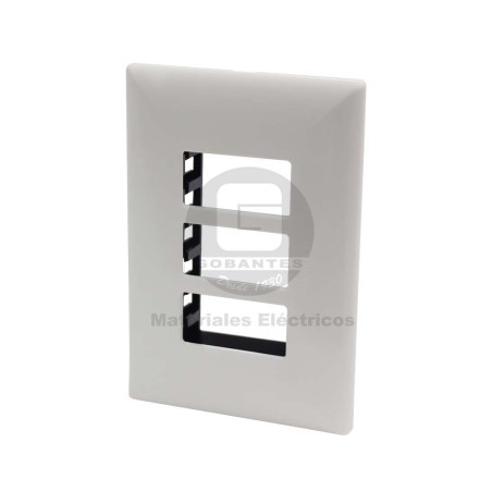 Placa 3 Modulos Sinthesi 17 Blanco