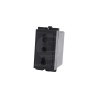 Enchufe 2P+T Bipaso 10/16A 250V Sinthesi 17 Noir