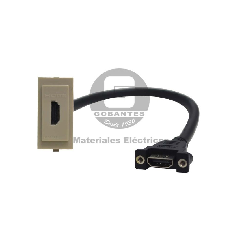 Conector HDMI Cordon 25 cm Sinthesi 17 Beige