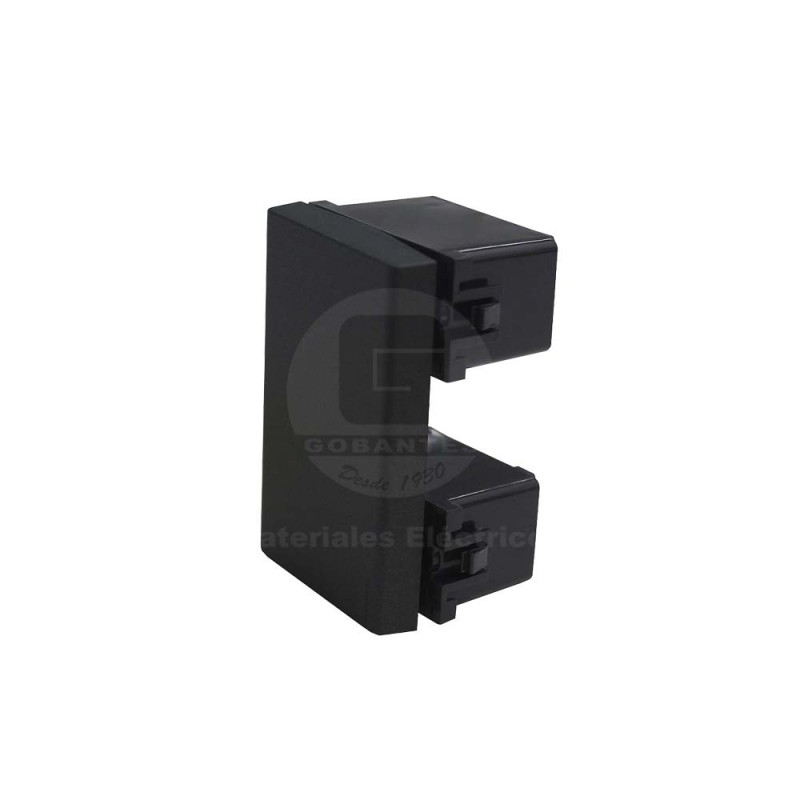 Interruptor 9/12 Teclon 3 Modulos 16A 250V Sinthesi 44 Carbón