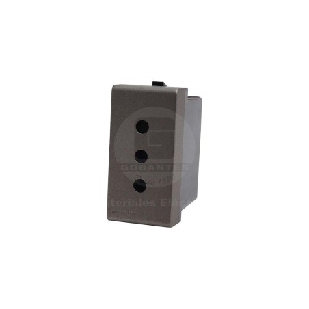 Enchufe 2P+T 10A 250V Sinthesi 44 Piedra