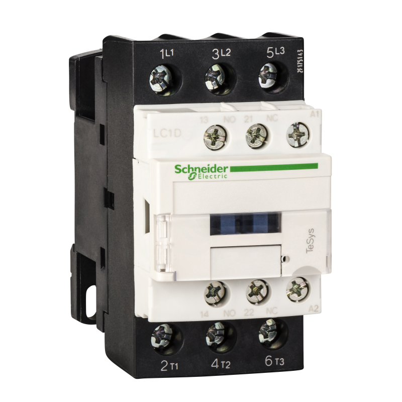 Contactor 25A 1NA + 1NC 220 VCA Tesys