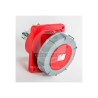 Hembra Empotrada Inclinada IP-67 3P+T 125A 380V 3855 Ide
