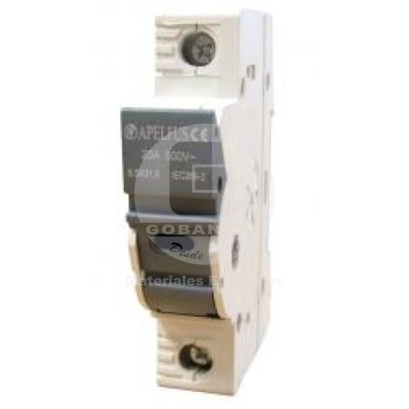 Portafusible Seccionable 8 x 32 mm 20A Unipolar Df
