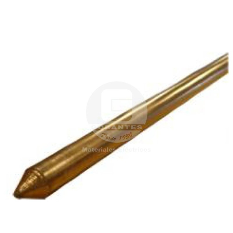 Barra Cobrizada Toma Tierra 1/2" x 1.5 m Ekoline