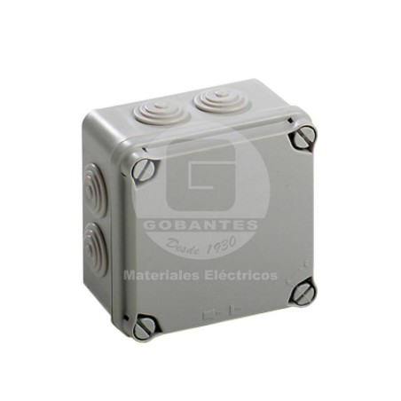 Caja Estanca EV111 (108 x 108 x 64 mm) C/Conos Ide