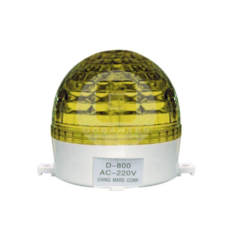 Baliza Amarilla Estroboscópica 220V Ekoline