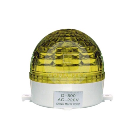 Baliza Amarilla Estroboscópica 220V Ekoline