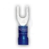 Terminal Horquilla 16-40 AWG 4.3 mm Azul Ekoline