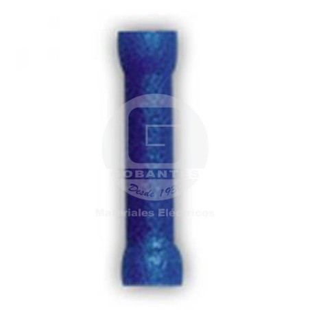 Terminal Manguito Aislado 16-14 AWG 26 mm Azul Ekoline