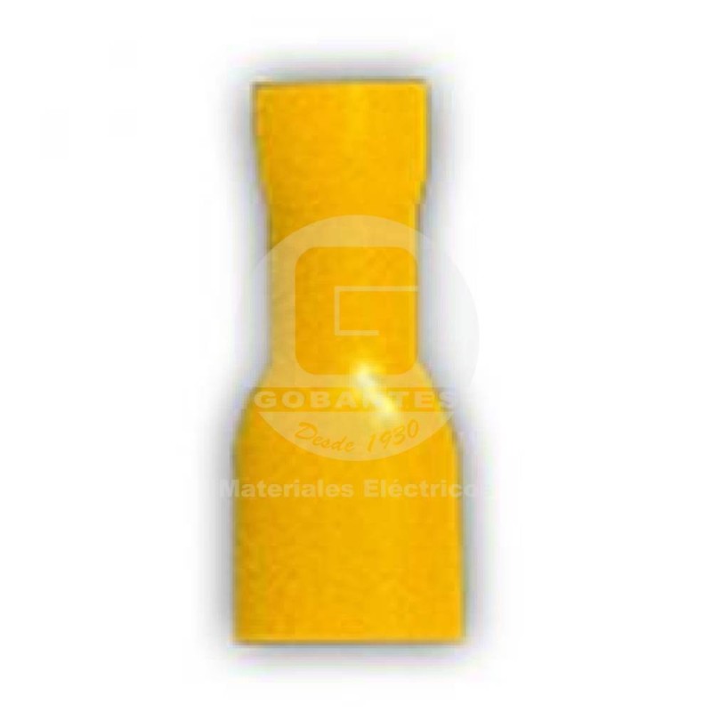 Terminal Hembra Aislado 12-10 AWG Amarillo Ekoline