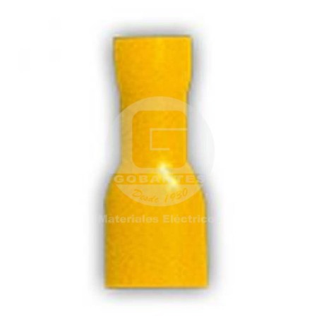 Terminal Hembra Aislado 12-10 AWG Amarillo Ekoline