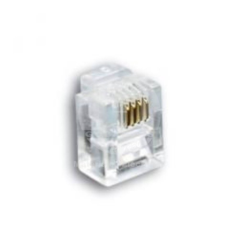 Conector Fono RJ-11 P/Base Ekoline