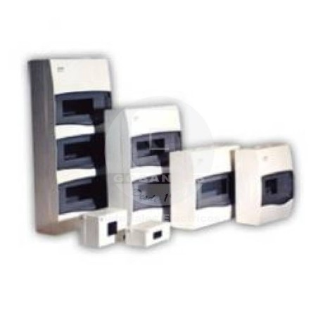 Tablero Sobrepuesto 8-12 Modulos BV12 PT/RR Pta. Transp Ide