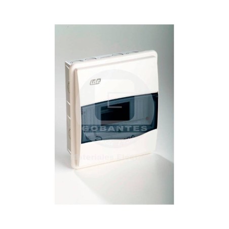 Tablero Empotrado 4-8 Modulos BM8 PT/RR Pta. Transp Ide