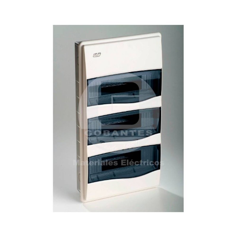 Tablero Empotrado 24-36 Modulos BM36 PT/RR 3F Pta. Transp Ide