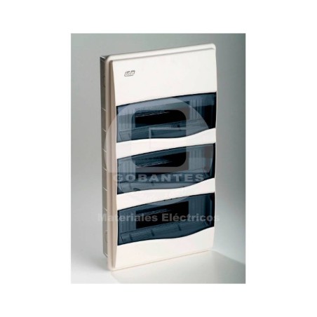Tablero Empotrado 24-36 Modulos BM36 PT/RR 3F Pta. Transp Ide