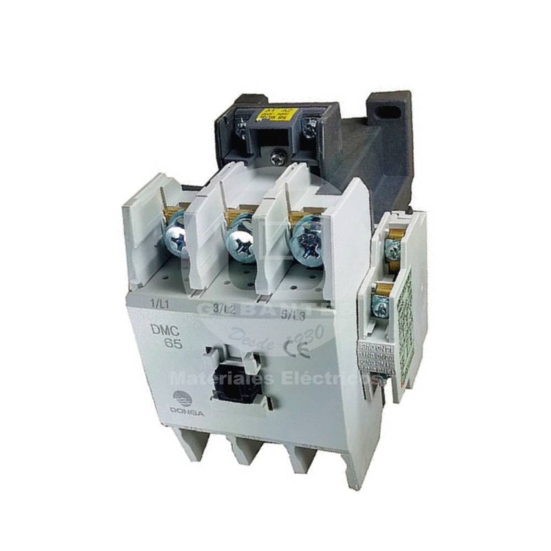 Contactor DMC65 65A Bobina 380V 2A 2C 30KW Donga