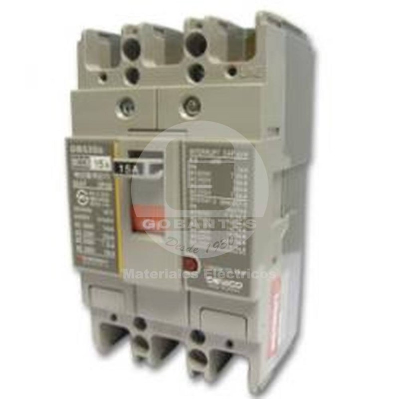 Interruptor Caja Moldeada 15A 14KA Donga
