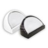 Apliqué Angular Aluminio 60W Negro Ekoline