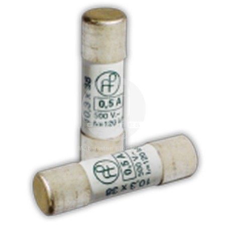 Fusible Cilíndrico 10A S/Indicador 10.3 x 38 mm Rápido Df