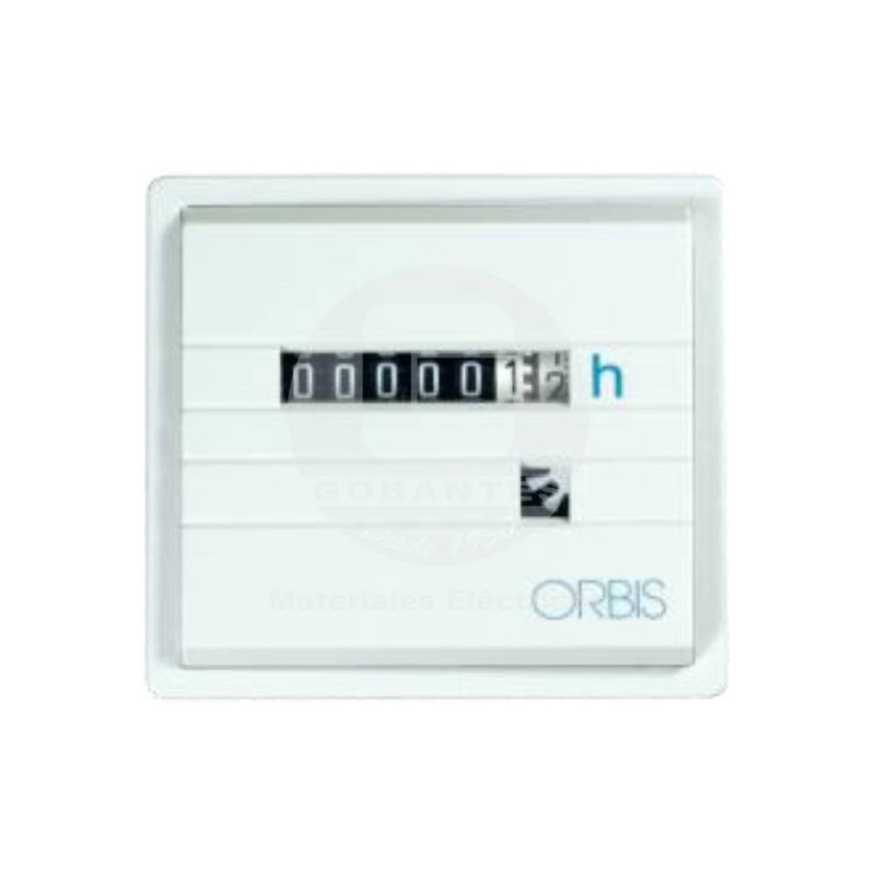 Cuenta Horas Empotrable 48 x 48 220-240V Orbis