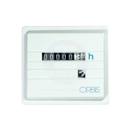 Cuenta Horas Empotrable 48 x 48 220-240V Orbis
